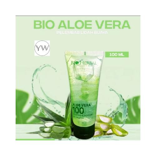 Gambar Pelembab Moisturizer Kulit Wajah Bibir Bio Herbal Aloe Vera 100ml Y2 dari warungyulis undefined Tokopedia