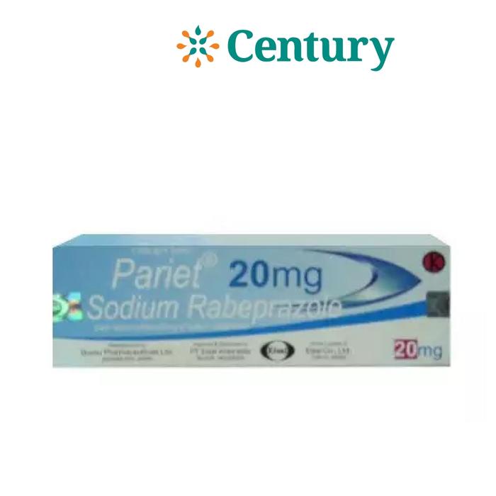 Gambar PARIET TABLET 20 MG / 1 STRIP ISI 14 TABLET / RABEPRAZOLE / GERD dari Apotik Century undefined Tokopedia