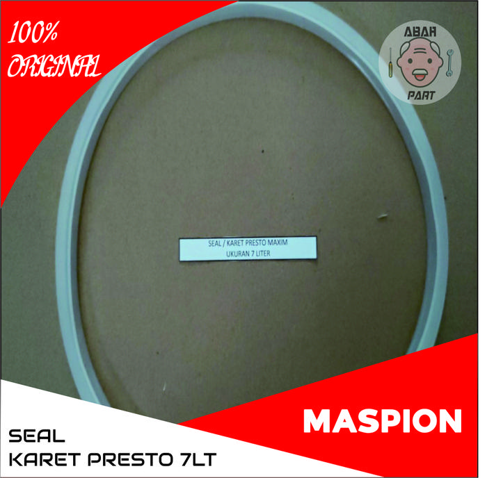 Gambar Karet Presto Maxim 4 Lt / 7 Lt / 12 Lt - 12Lt/30cm dari ABAH Part undefined 3 Tokopedia