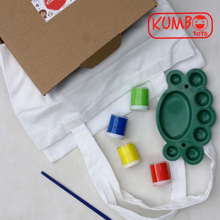 Gambar TOTE BAG PAINTING SET-MELUKIS TAS KANVAS dari Kumboid undefined Tokopedia
