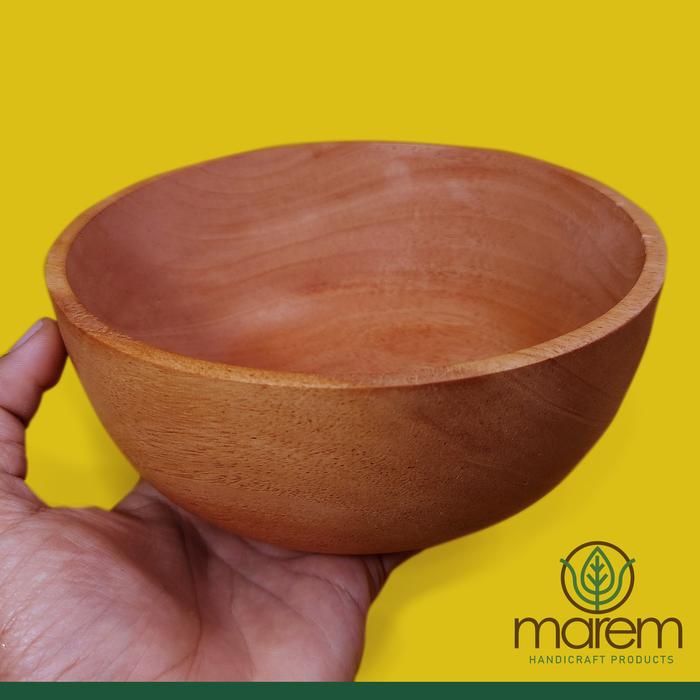 Gambar MANGKOK KAYU MAHONI PREMIUM TIDAK BELANG - D. 18 DOFF dari marem.id jogja undefined Tokopedia