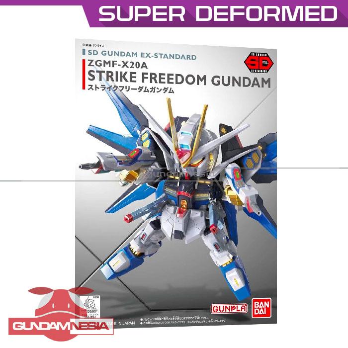 Gambar [SD] Strike Freedom Gundam (EX Standard / SDEX) dari GundamNesia undefined Tokopedia