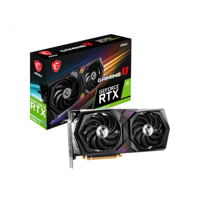VGA MSI GeForce RTX 3060 Ti GAMING X 8G GDDR6 HDMI DP LHR - RTX3060 Ti