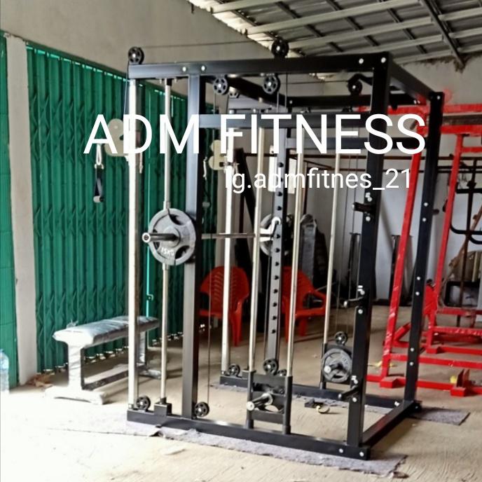 Gambar paket alat fitnes comersil tempat gym dari ADM FITNESS undefined Tokopedia