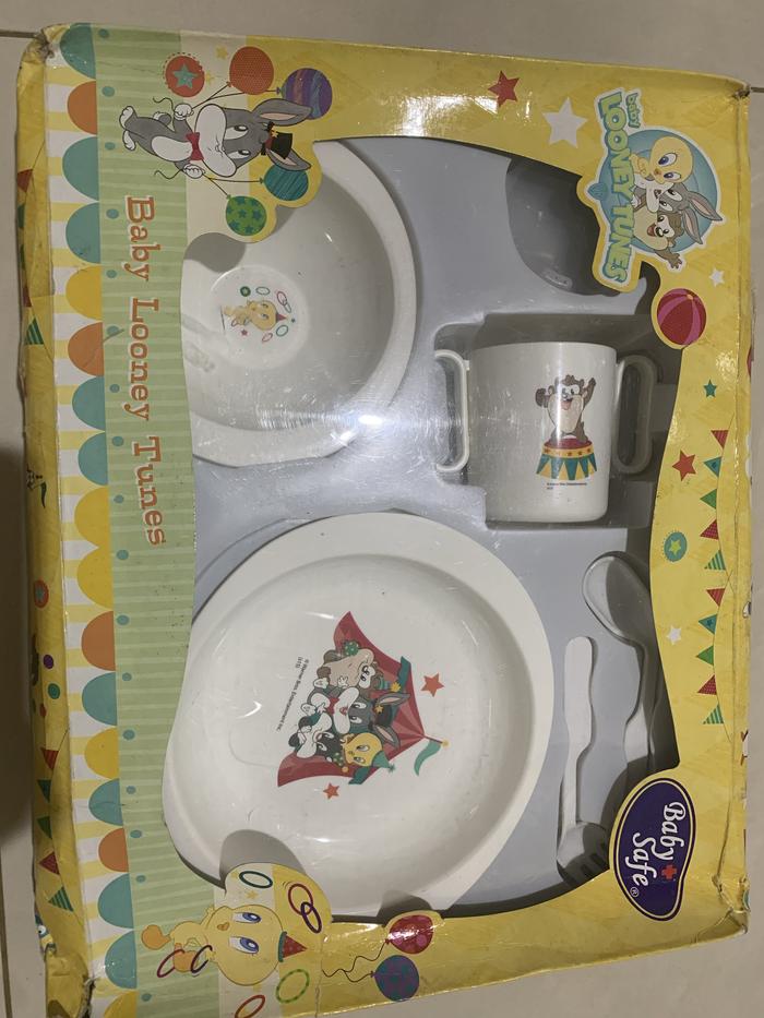 Gambar Baby safe feeding set perlengkapan alat makan bayi kado bayi palembang dari Nona-ceria undefined Tokopedia