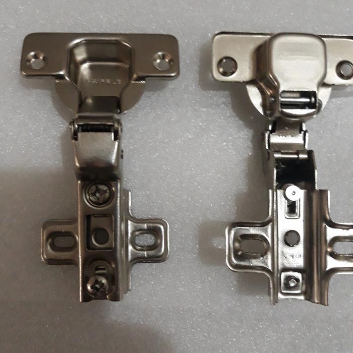 Gambar Engsel sendok Hafele Biasa - NIKEL, Lurus dari sukses furnipart undefined Tokopedia