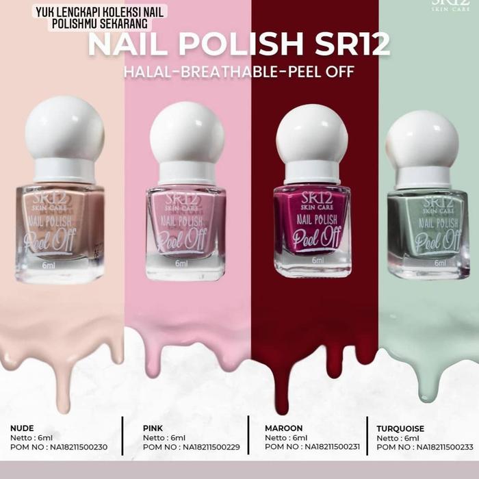 Gambar Kutek Halal BPOM - TURQUOISE dari Distributor Paket Glowing SR12 undefined Tokopedia