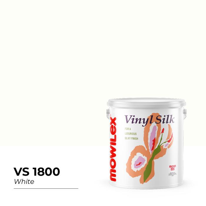 Gambar Mowilex Vinyl Silk Cat Tembok Interior - 2.5 L - VS1800 White dari Mowilex Indonesia undefined Tokopedia