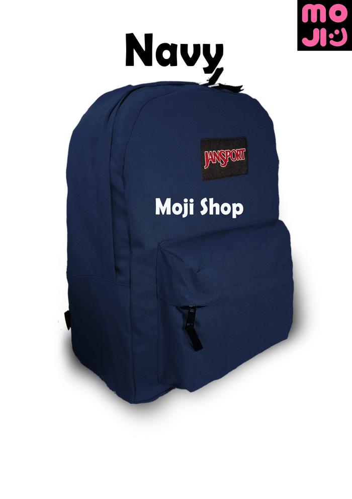 Gambar MOJI-RANSEL JANSPORT PRIA / TAS LAPTOP / TAS KULIAH / TAS SEKOLAH - NAVY dari MOJI Shop undefined Tokopedia