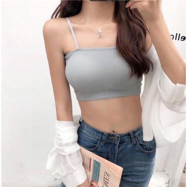 Gambar Clouwny - Tube bra kemben - Fashion wanita - Abu-abu dari CLOUWNY undefined Tokopedia