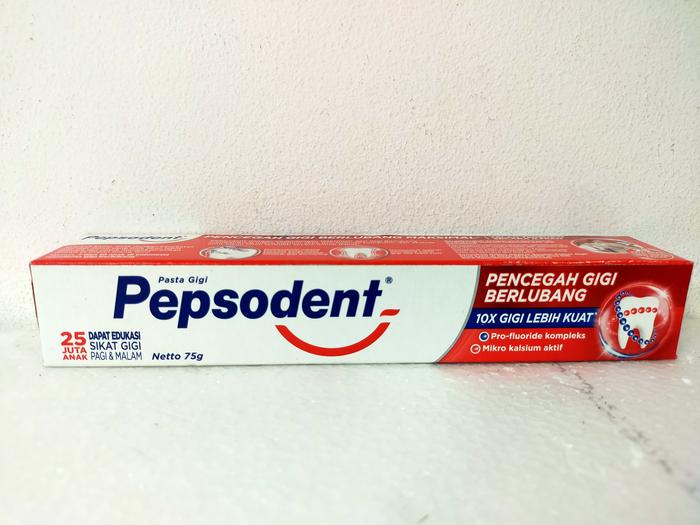 Gambar PEPSODENT PASTA GIGI 75GR - WHITE dari laris kartasura undefined Tokopedia