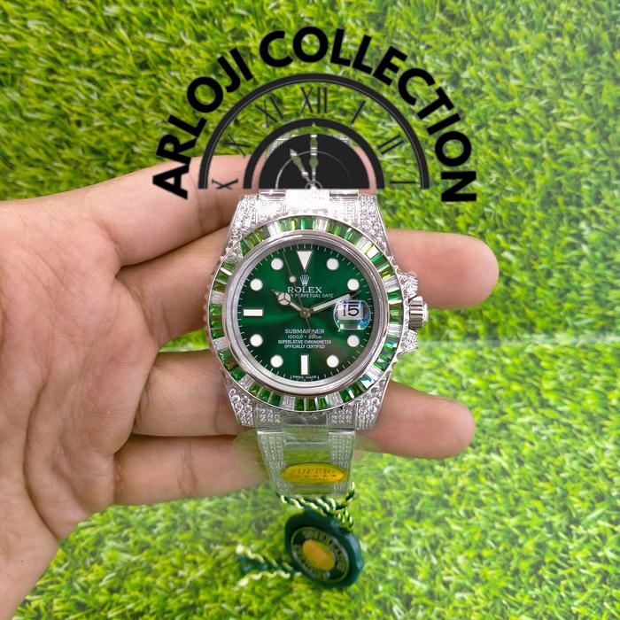 Jual rolex submariner Hulk 116610LV 