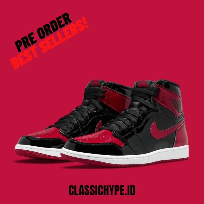 Jual AIR JORDAN HIGH PATENT BRED 43 Kota Medan Classichype
