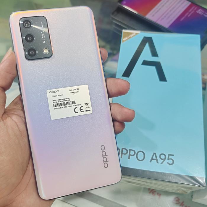 Gambar Oppo A95 Garansi Resmi - Aurora dari Sakha_phonecell undefined Tokopedia