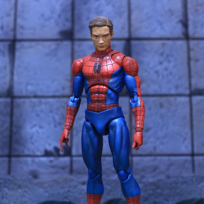 Gambar 1/12 MAFEX Marvel Legends Mezco HS Tobey Maguire Spiderman Spider Man - MAFEX dari Vault Custom undefined Tokopedia
