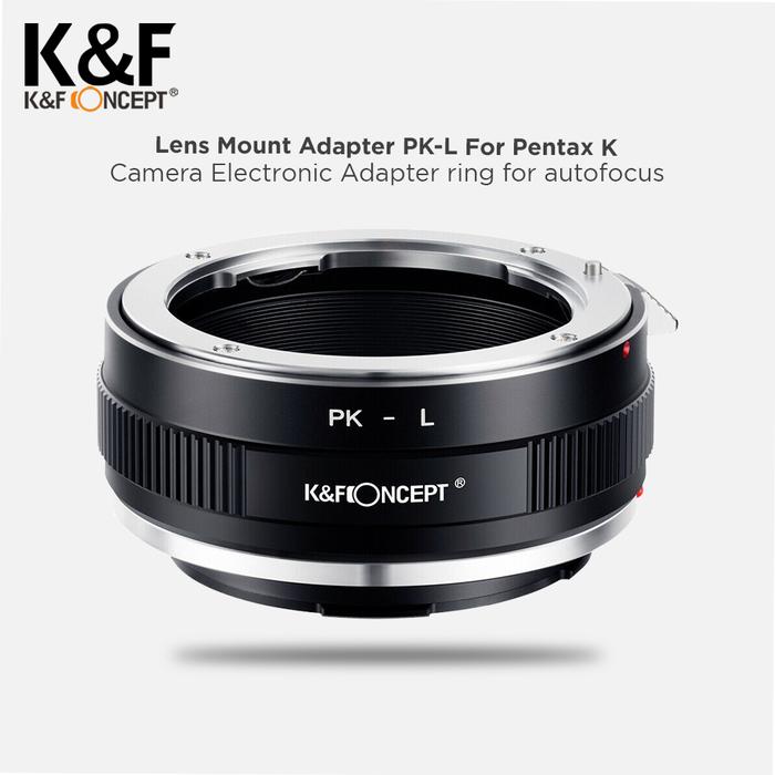 Gambar KNF Concept Lens Mount Adapter Pentax K to L Mount Camera Body dari K&F Concept Authorized Dealer undefined Tokopedia