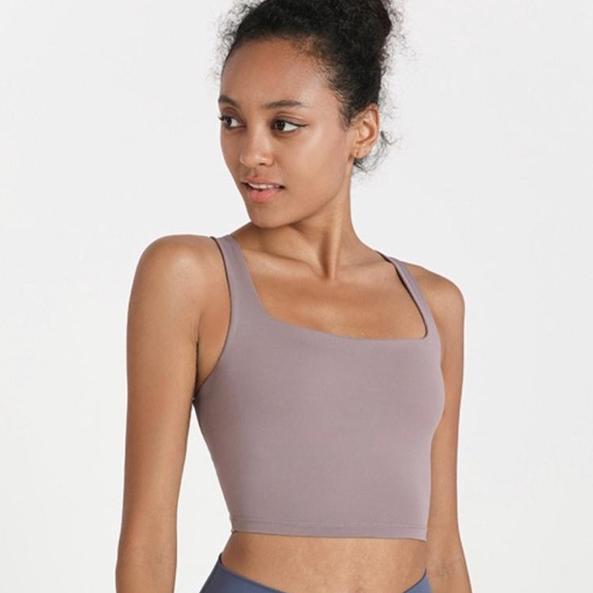 Gambar Diana Sports Bra - Gray Purple, XL dari Kwerk.Wear undefined Tokopedia