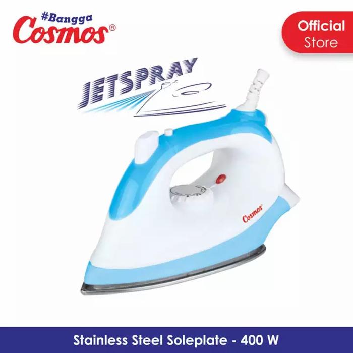 Gambar COSMOS Setrika Listrik Spray Tapak Stainless CIS 438 - Garansi 1 Tahun dari Royal Houseware undefined Tokopedia