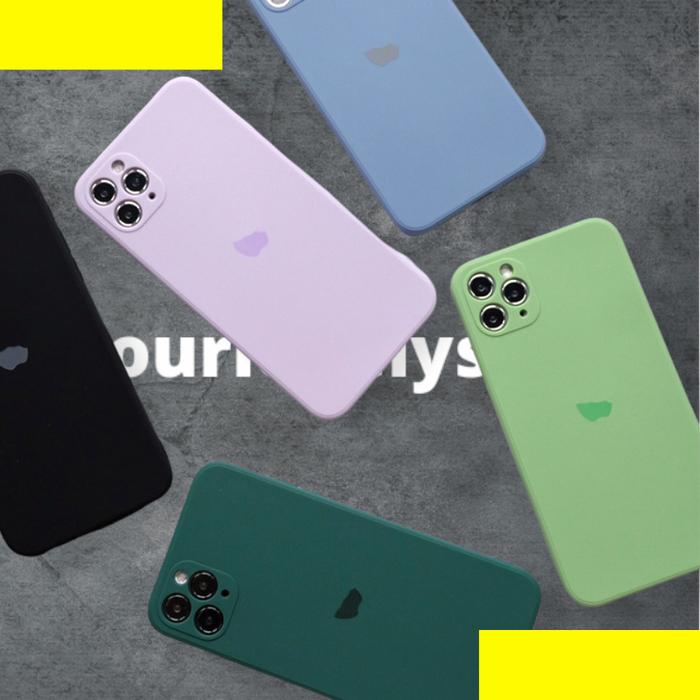 SQUARE EDGE CASE for iPhone 6+ 7+ 8+ XS XR XSMAX 11 12 13 MINI  Minty, iPhone 11Pro