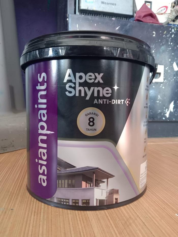 Jual ASIANPAINTS EXTERIOR APEX SHYNE 0419 NUT BROWN Kota