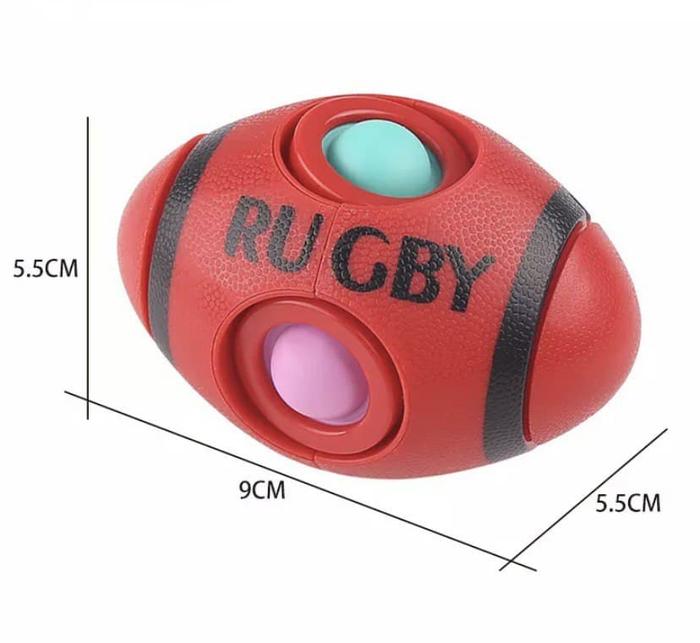 Gambar Simple Dimple Rugby Football Spinner Pop It Fidget Toy Tiktok New 2022 - Red Rugby 2022 dari Rockbros Jakarta & Bekasi undefined Tokopedia