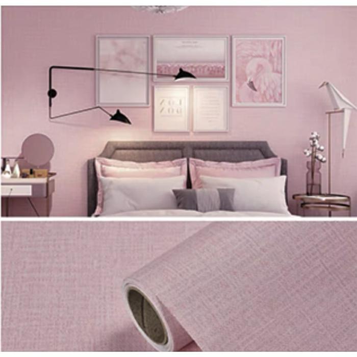 Gambar WALLPAPER STICKER DINDING 45 CM X 10 M motif TEXTURE PINK - TEXTURE PINK dari General Collection undefined Tokopedia