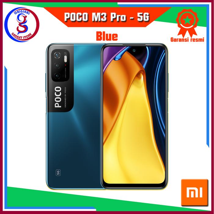 Gambar Poco M3 Pro 5G Kapasitas 4GB/64GB dan 6GB/128GB Garansi Resmi - Biru, 4GB/64GB dari Original Gadget-Store undefined Tokopedia