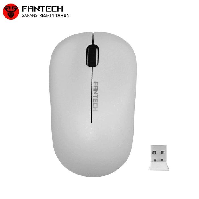 Gambar MOUSE WIRELESS FANTECH W188 - White dari Duta Mandiri Infokom undefined Tokopedia