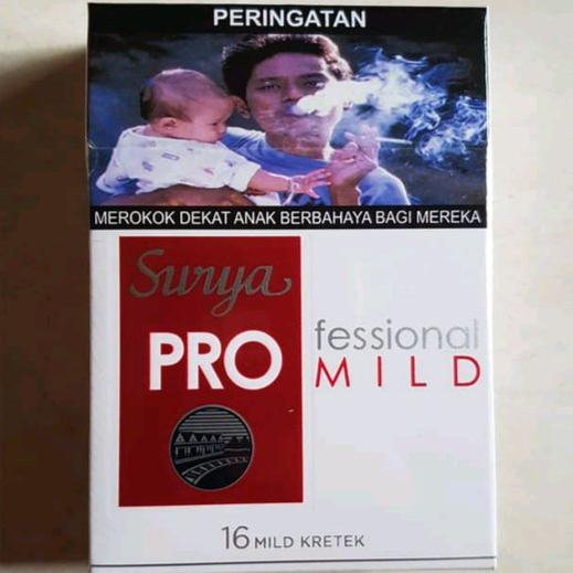 Gambar Gudang Garam Surya Pro Merah & Putih Proffesional Mild Isi 16 Btg - Putih dari Pratama Indah undefined Tokopedia