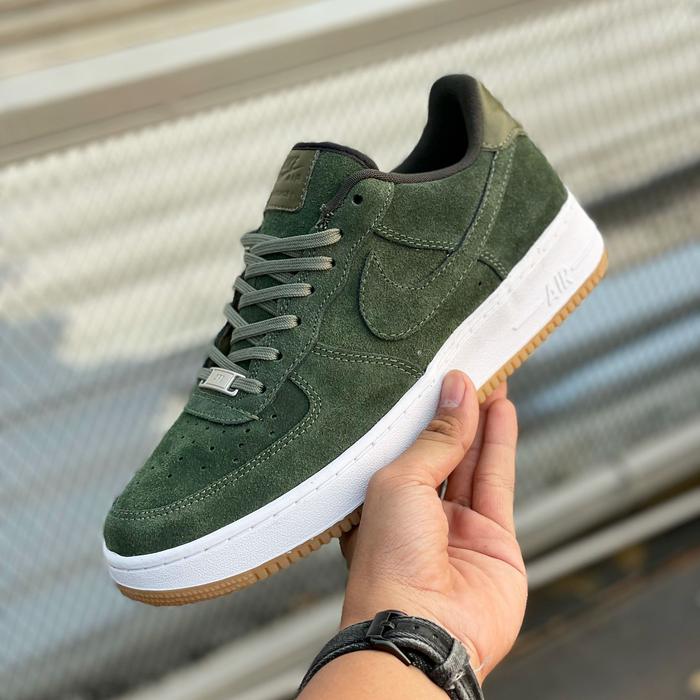 mint green suede air force 1