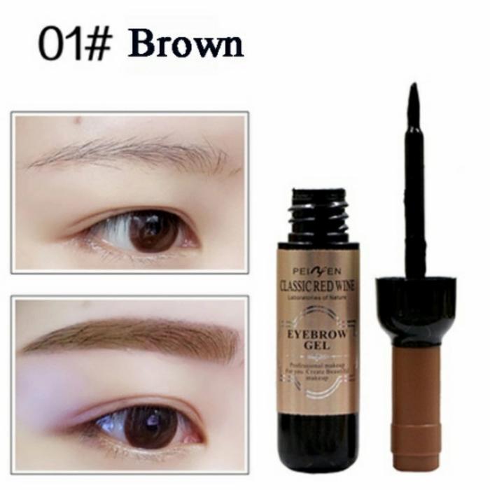 Gambar Peel Off Eyebrow Gel Natural Paint Tint Eye Brows Tattoo Makeup Tools - 01 Dark Brown dari GreeGree undefined Tokopedia