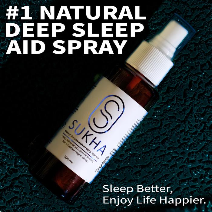 Jual Sukha Pulas Natural Deep Sleep Aid Aromatherapy Spray 100ml