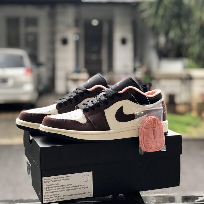 Nike Air Jordan Low Mocha Mocca ORIGINAL BNIB Resmi no dunk yeezy 42