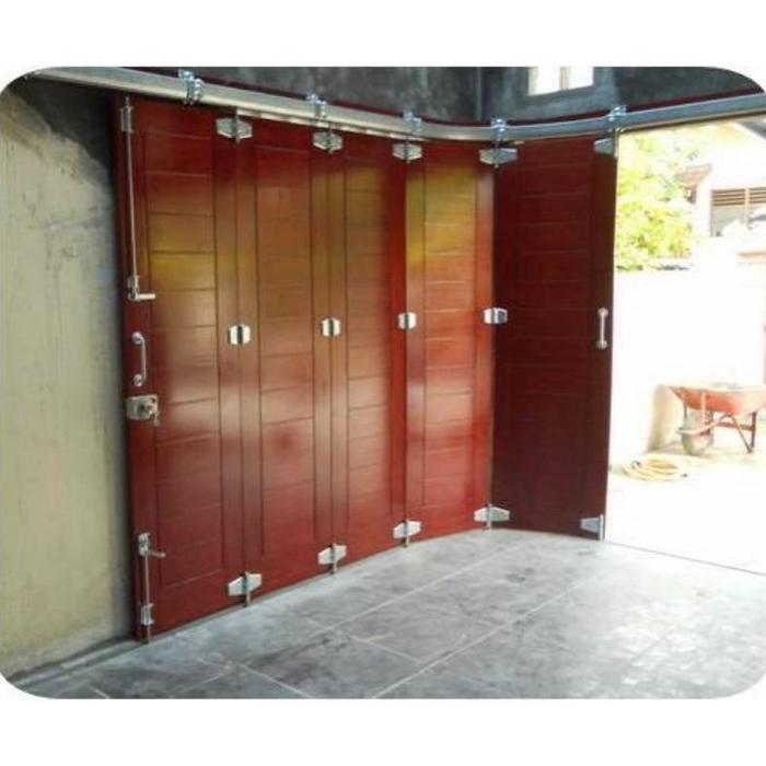 Gambar Pintu Garasi Kayu Jati (harga per 1 pintu) dari alualushoppppp undefined Tokopedia