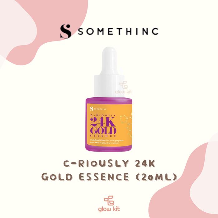 Gambar SOMETHINC CRIOUSLY 24K GOLD Essence | Kulit Glowing Bercahaya - 20 ML dari Glow Kit Store undefined Tokopedia