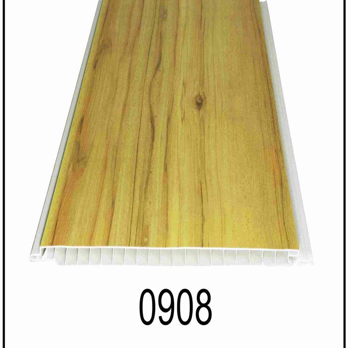 Gambar plafon pvc lebar 20cm tebal 8mm isi 1meter - 0908 dari arkana88888 undefined Tokopedia