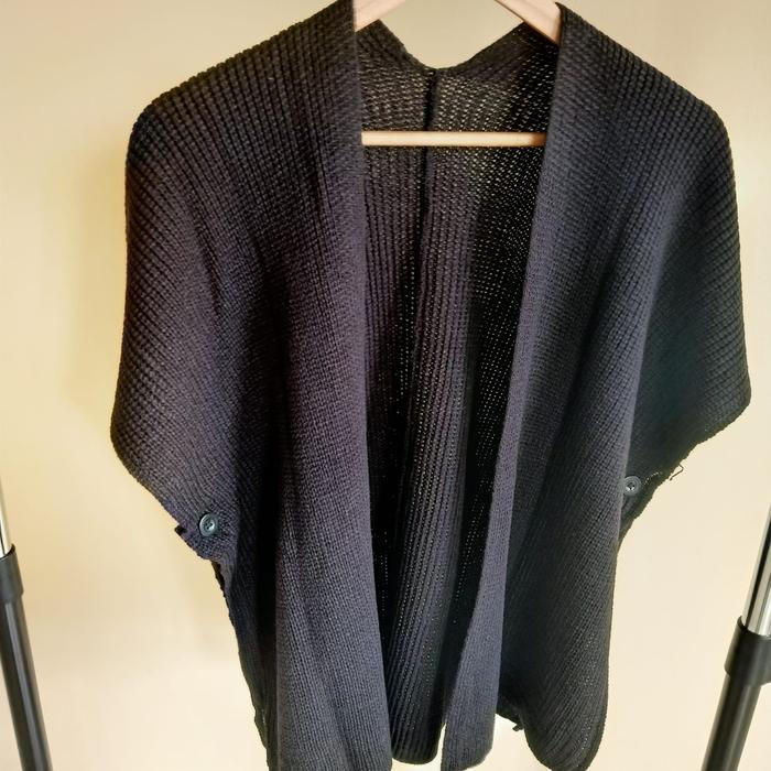 Gambar OUTER RAJUT CAMILLA BATWING PREMIUM - Hitam dari NADIRA STORE 09 undefined Tokopedia