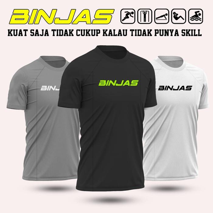 Gambar Kaos Baju Olahraga Binjas Binsik Casis Tni Polri Taruna Bahan Drifit - Putih, M dari Lorengin Store 2 undefined Tokopedia