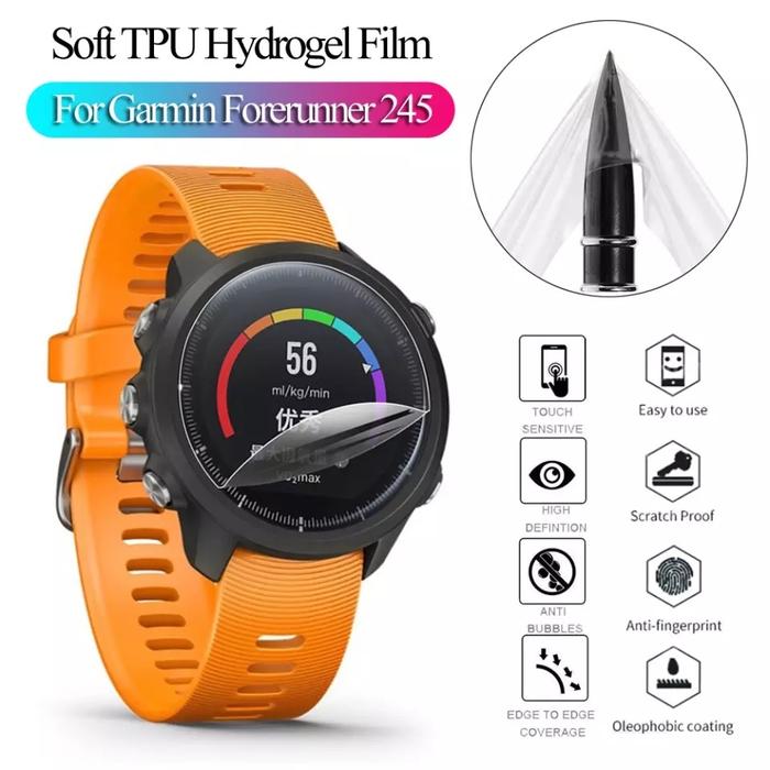 Promo GARMIN FORERUNNER 245/MUSIC HYDROGEL CLEAR ANTI GORES SMART