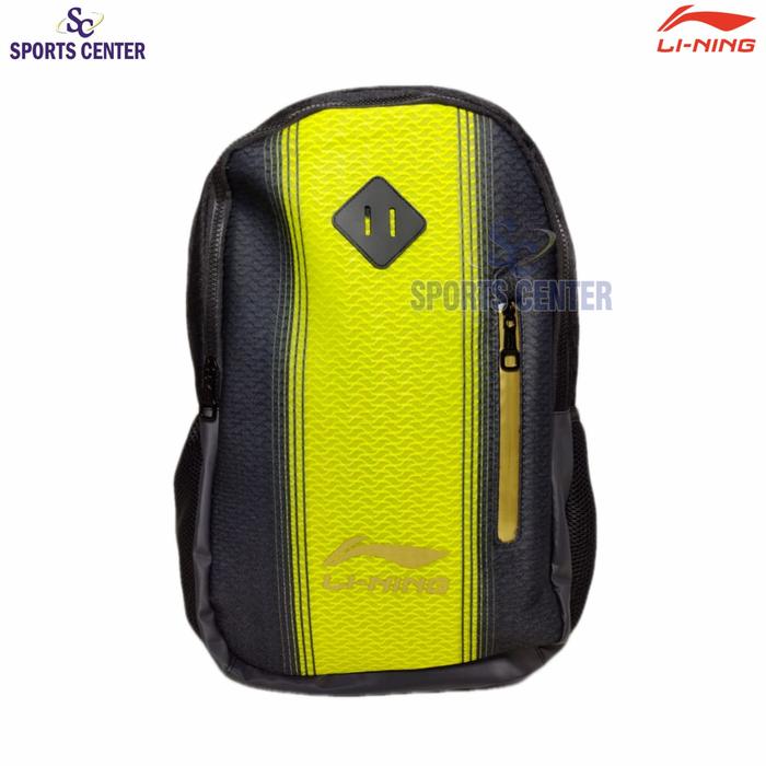 Gambar NEW !! Tas Ransel Lining ABSR 441 / ABSR441 / ABSR-441 - Black dari Sports Center undefined Tokopedia
