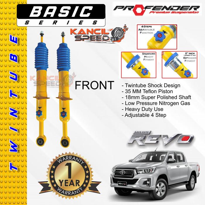 Gambar Shock Profender Toyota Hilux Revo Suspensi Shockbreaker Shockabsorber - Front (Depan) dari kancilspeedz undefined 2 Tokopedia
