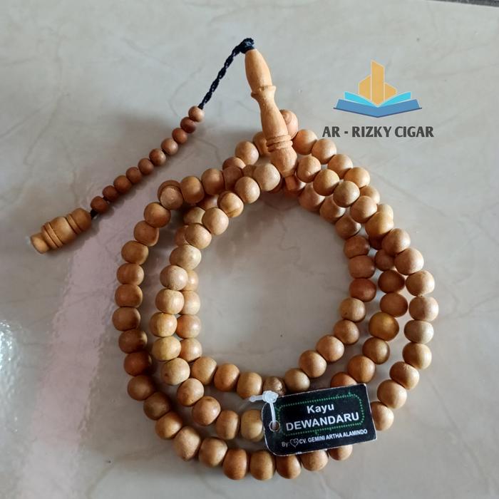Gambar tasbih kayu dewandaru asli dari AR RIZKY CIGAR undefined Tokopedia