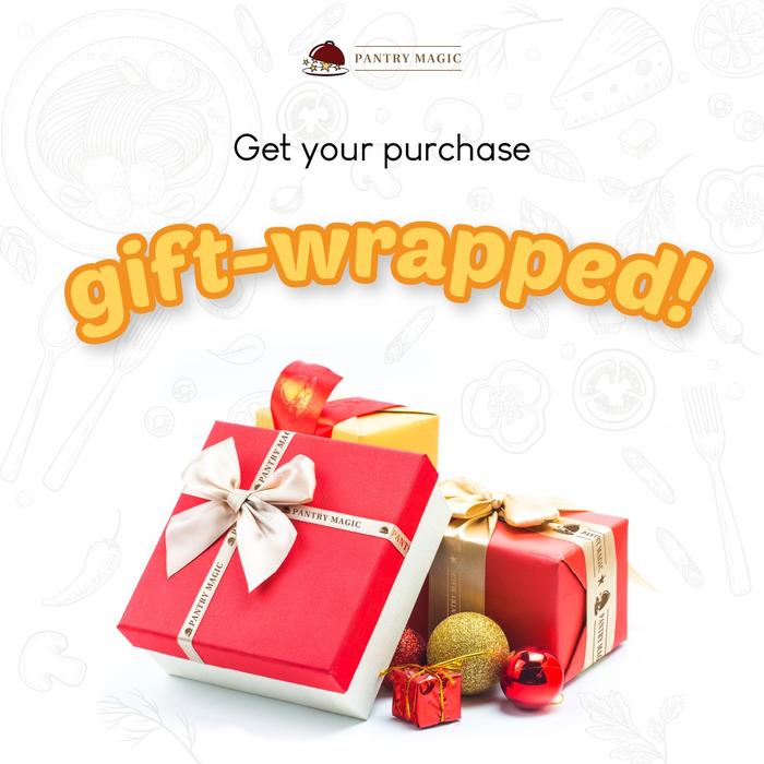 Gambar Pantry Magic Gift Wrap / Jasa Bungkus Kado Hadiah dari Pantry Magic Indonesia undefined Tokopedia