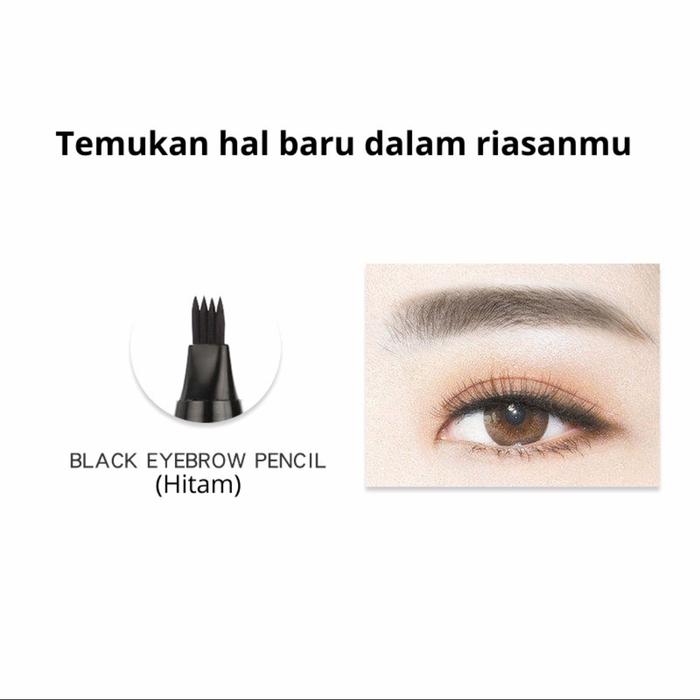 Gambar pensil alis waterproof - black05 dari posthinkshop undefined Tokopedia