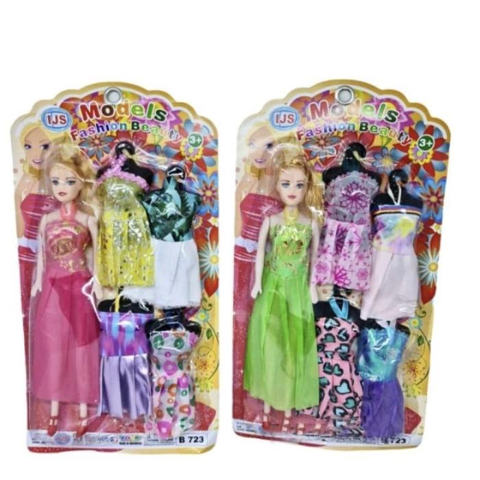 Gambar Mainan anak perempuan mainan boneka bayi Charming Girls mainan anak ce - Boneka n 4 baju dari Bambini Kids undefined Tokopedia