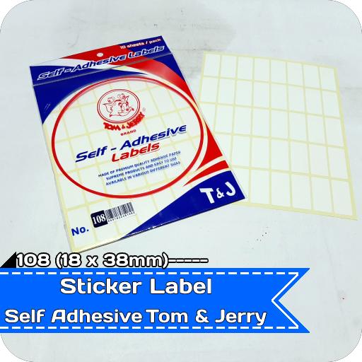 Gambar Self Adhesive Labels Tom & Jerry TJ Labels - 108 dari ATK MU undefined Tokopedia