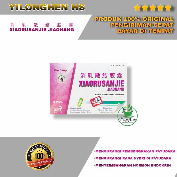 Gambar Buchang Xiaorusanjie Jiaonang Kapsul Obat Kelenjar Payudara dari Yilonghen HS undefined Tokopedia