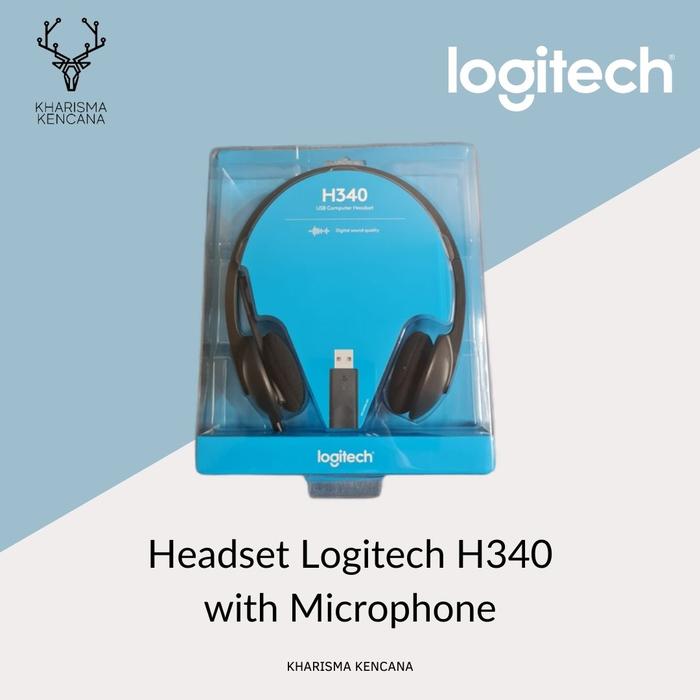 Jual Headset Logitech H340 with 