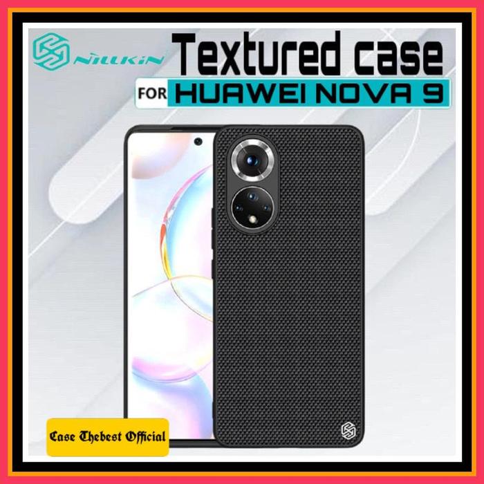Gambar HUAWEI NOVA 9 / HONOR 50 / PRO NILLKIN TEXTURED NYLON HARD CASE casing - Hitam, Nova 9 dari Case Thebest undefined Tokopedia