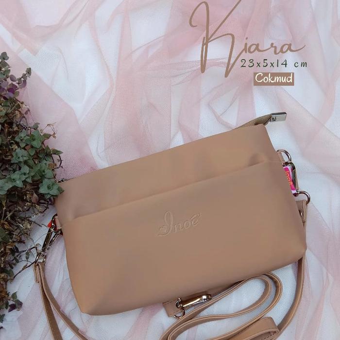 Gambar Tas slempang Kiara/zivara by inoe/kulit sintetis - cokmud dari Sifa busana undefined Tokopedia